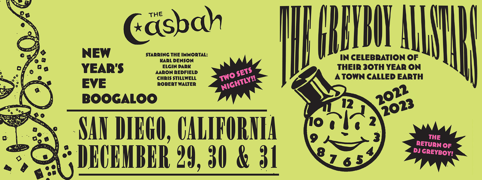 The Greyboy Allstars New Years Eve at the Casbah